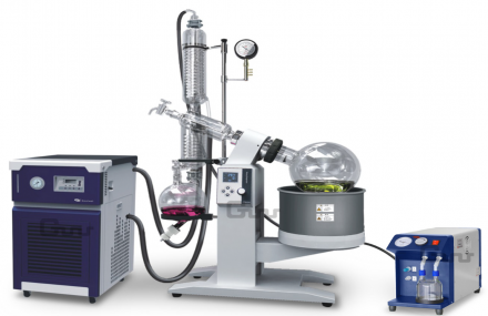 Design and application of dry vacuum condensation system in the vacuum